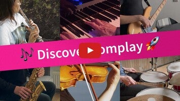 Tomplay Interactive Sheet Music - Play along with real recordings by professional musicians.