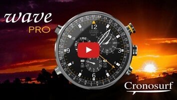 Cronosurf Wave Pro - The MOST POPULAR Chronograph Watch App - Promotional Video - NEW Audio Track