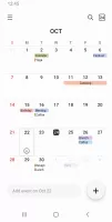 Samsung Calendar