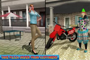 Pizza Boy Bike Delivery Game