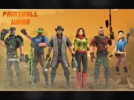 Paintball Shooting Game 3D