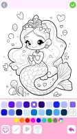 Mermaid Coloring