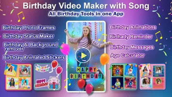 Birthday Video Maker With Song