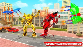 Flying Pigeon Robot Car Game