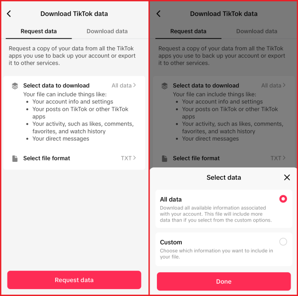 How to Download All TikTok Videos and Data？