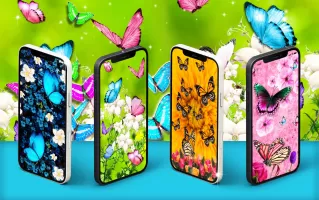 Butterflies live wallpaper