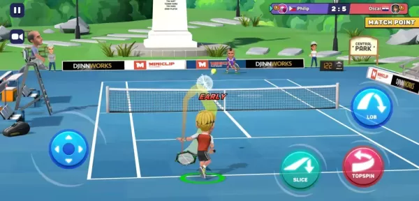 Mini Tennis: Perfect Smash