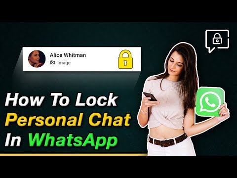 Lock Group & Personal WhatsApp Chats | Cool WhatsApp Trick To Lock Private Conversations (2023)