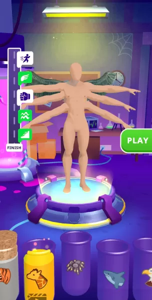 Merge Animals 3D - Mutant race