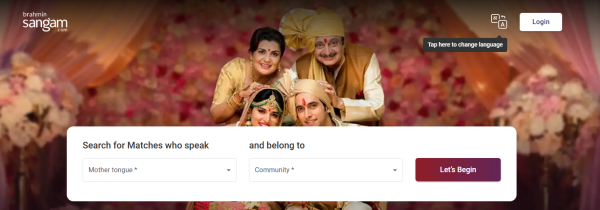 Brahmin Matrimony by Sangam