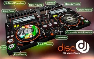 DiscDj 3D Music Player