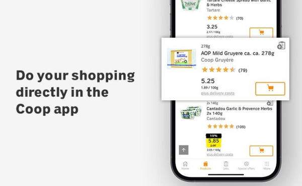 Coop's online supermarket