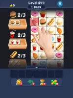 Food Match 3D: Tile Puzzle