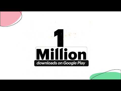 1M+ downloads on Google Play