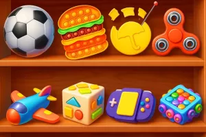 Antistress Pop it Fidget Games