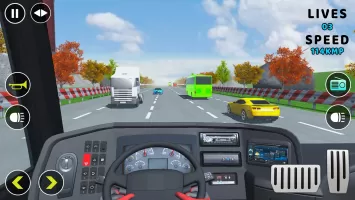 Racing in  Bus Offline Games