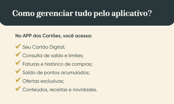 Cartões Zaffari Bourbon Cestto