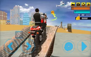 Superhero Stunt Bike Simulator