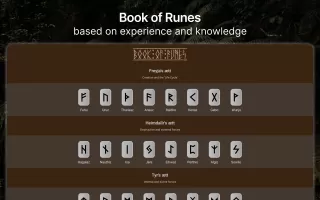 Runic Formulas