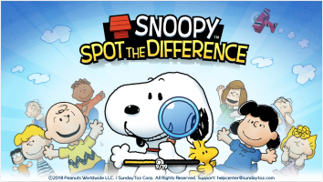 Snoopy Spot the Difference