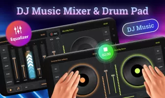 DJ Music Mixer & Drum Pad