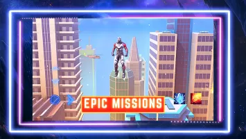 Super hero Flying iron jet man