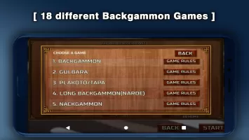 Backgammon - 18 Board Games