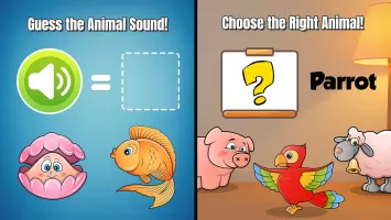 Toddler puzzles - Animal games