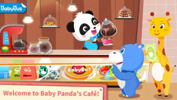 Baby Panda’s Summer: Café