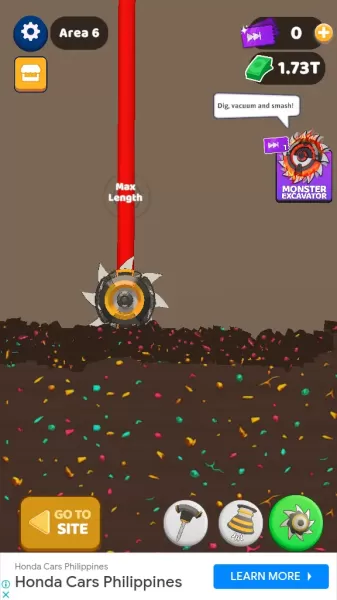 Drill and Collect – idle mine