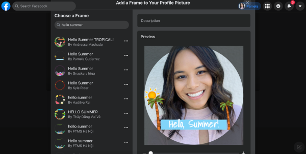 How to Make a Facebook Profile Picture Frame？