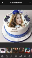 Pic on Birthday Cake with Name