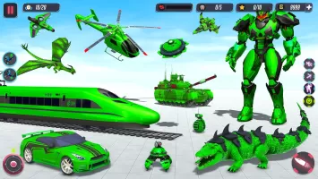 Animal Crocodile Robot Games