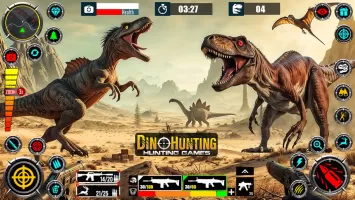 Wild Dinosaur Hunting Zoo Game