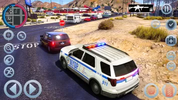 Police Game Transport Truck