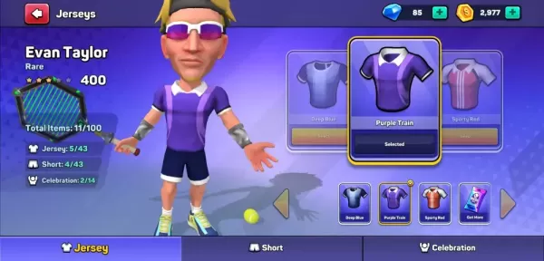 Mini Tennis: Perfect Smash