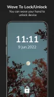 Wave to Lock/Unlock Screen