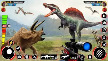 Wild Dinosaur Hunting Zoo Game