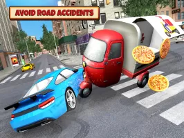 Fast Food Delivery Bike Game