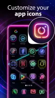 Neon Icon Designer App