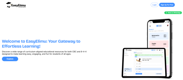 EasyElimu: Learning Simplified