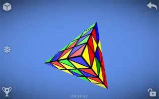 Magic Cube Rubik Puzzle 3D