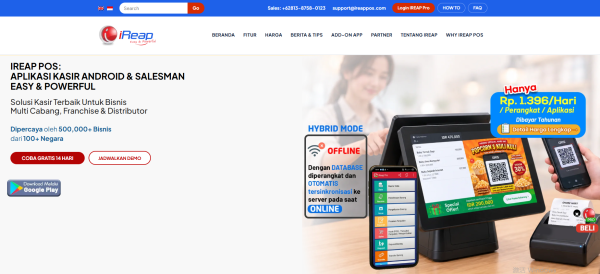 Cashier & Stock IREAP POS LITE