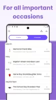 Birthday Calendar & Reminder