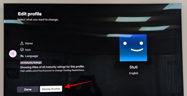 How to Delete a Netflix Profile？