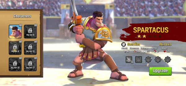 Gladiator Heroes Clash Kingdom
