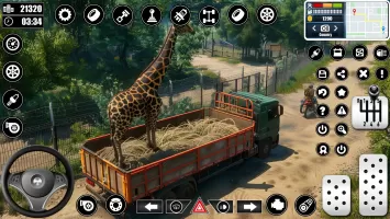 Wild Animal Transporter Truck