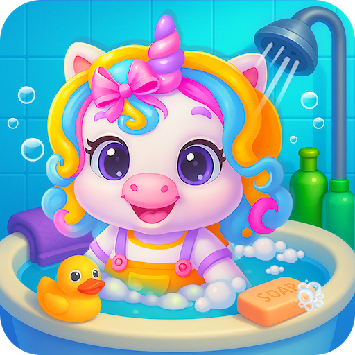my unicorn care salon game
