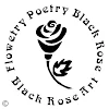 Flowetry Poetry Black Rose Art