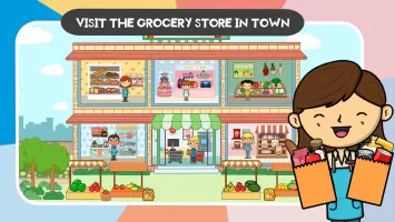 Lila's World: Grocery Store